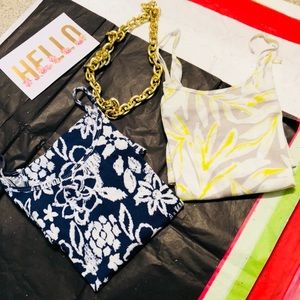 FREE design by Korea Floral Print Tops